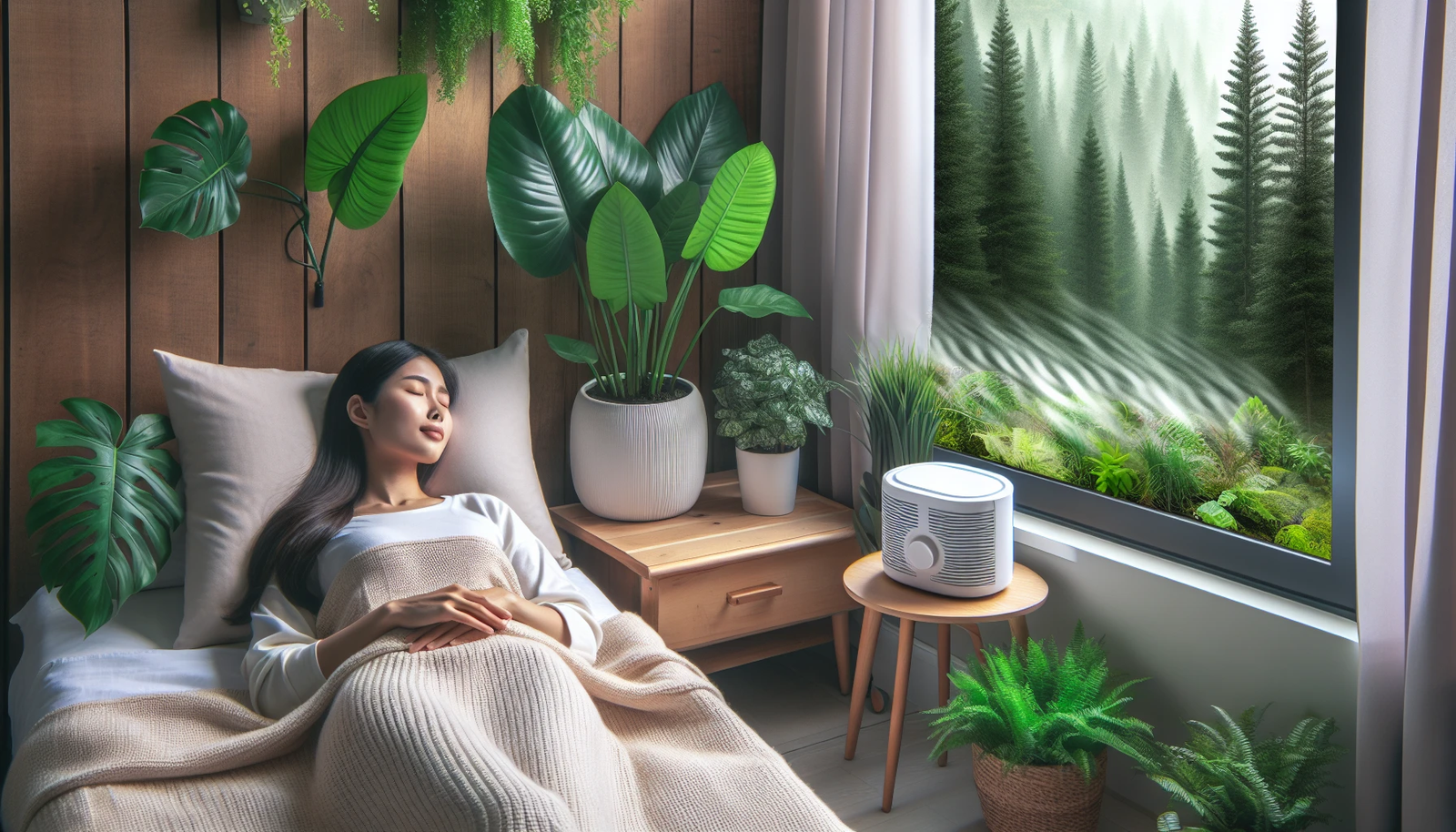 Illustration of sound therapy and environmental sounds